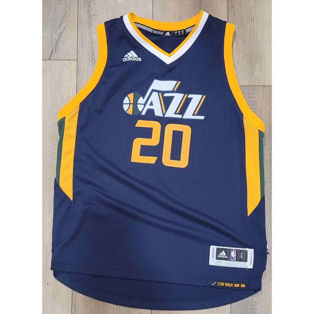 Utah Jazz Aron Baynes #20 Adidas Jersey Youth Size Large NBA 2020-21